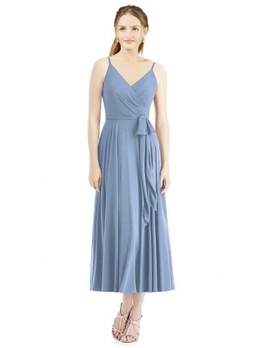 Shop Short Tea Length Chiffon Bridesmaid Dress Sydney