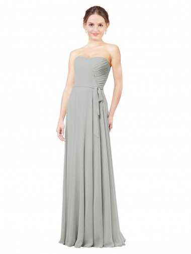 Shop Delicately Draped Chiffon Bridesmaid Dress Sydney