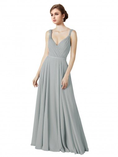 Shop Figure Flattering Chiffon Bridesmaid Dress with Beaded Detail Sydney