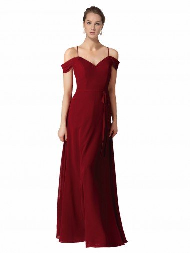 Shop Chiffon with Beaded Embroidery Bridesmaid Dress Sydney