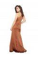 One Shoulder Formal Silky Satin Bridesmaid Dress / Prom Dress