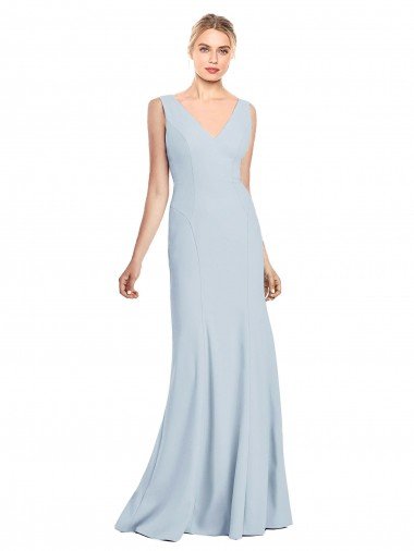 Shop Sleeveless Seamed Bodice Trumpet Bridesmaid Dress / Prom Dress Sydney