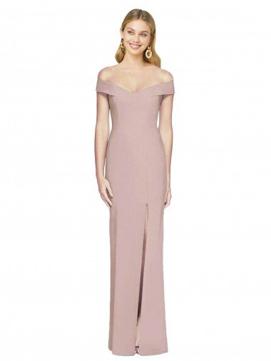 Shop Off the Shoulder Criss Cross Back Trumpet Bridesmaid Dress / Prom Dress Sydney