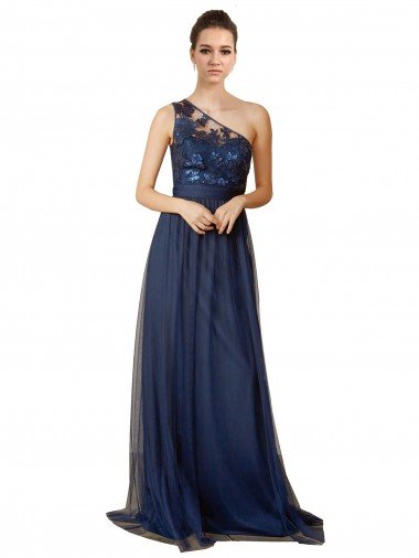 Shop Sequined Floral Lace Sweetheart Tulle Bridesmaid Dress Sydney