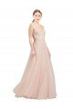 Floor Length Sweetheart Tulle Bridesmaid Dress with Open Back