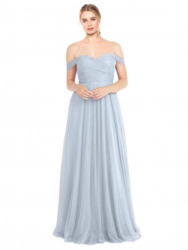 Shop Sweetheart Neckline Off the Shoulder Tulle Bridesmaid Dress Sydney