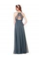 Beach-inspired Sweetheart Tulle Long Bridesmaid Dress