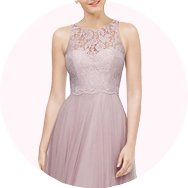 Illusion Neck Bridesmaid Dresses Sydney